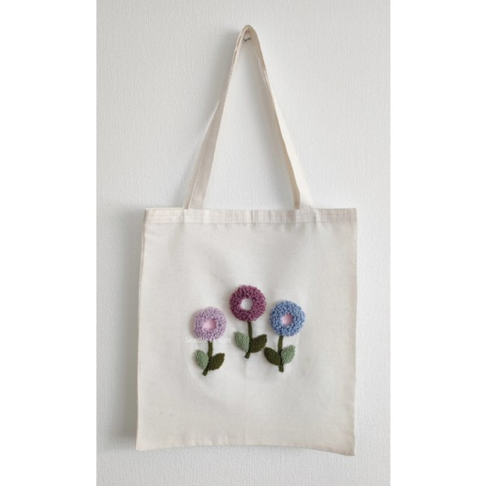 Sewille Design Hand Made Punch Işlemeli Bez Omuz Çantası Bayan Çanta ve Cüzdan Fiyatı