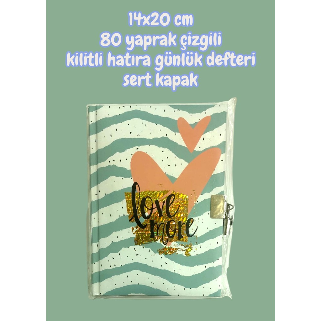 Seyfi Kırtasiye 14X20 cm 80 Yaprak Çizgili Kilitli Hatıra Günlük Defteri Sert Kapak - 0 - DİĞER Defter & Kağıt Ürünleri Fiyatı