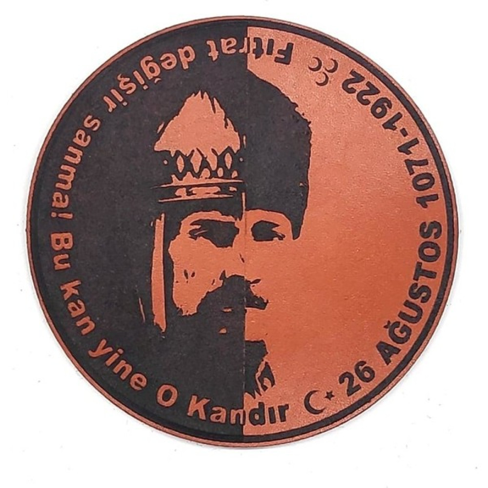 Seyhan Askeri Malzeme Sultan Alparslan - Kemal Atatürk Deri Peç- Arma - Patch - Standart - Taba Oto Boyaları Fiyatı