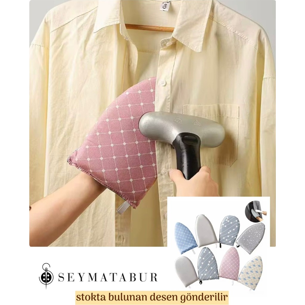 Seymatabur El Tipi Mini Ütü Masası Eldiveni Isıya Dayanıklı Buharlı Ütü Pedi Ütü Masası Pratik Ütü Yardımcısı Ütü Masaları ve Aksesuarları Fiyatı