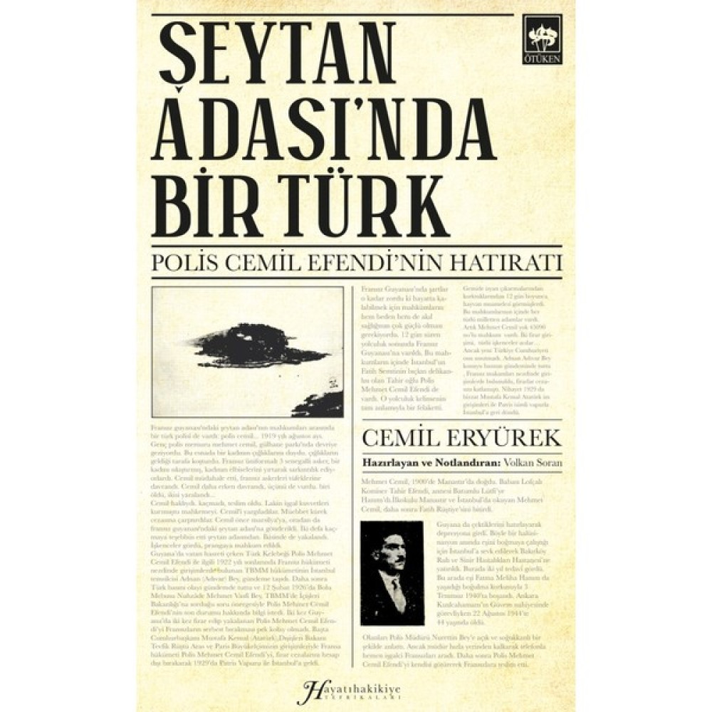 Şeytan Adası'nda Bir Türk - Cemil Eryürek Mektup - Anı - Günlük - Anlatı Fiyatı