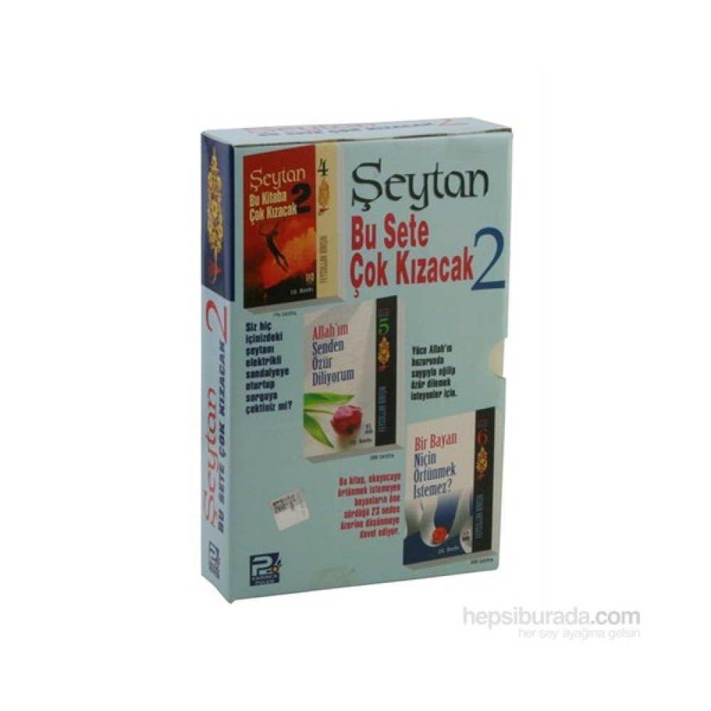 Şeytan Bu Sete Çok Kızacak Set 2 (3 Kitap) Din Kitapları Fiyatı