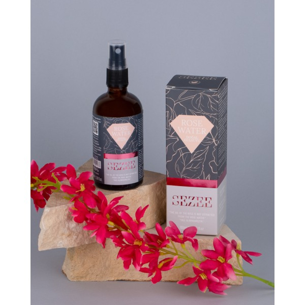 Sezee Just For You - Yağı Alınmamış Doğal Gül Suyu Sprey Şişe 100ML Cilt Temizleme ve Peeling Fiyatı