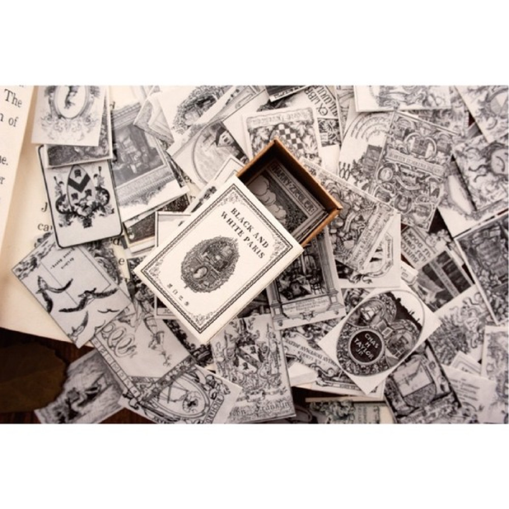 Sf Scrapbook Scrapbook Vintage 100 Adet/parça Kutulu Paris Çıkartma Journal Scrapbooking Yardımcı Malzeme Fiyatı