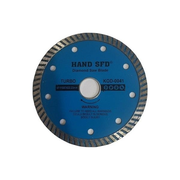 SFD Hand Sfd Turbo Kanallı Elmas Testere 115MM SSD / Solid State Drive Fiyatı
