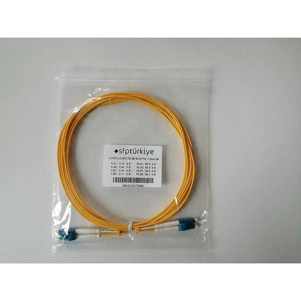 SFPTÜRKİYE I Sm Lc-Lc Dx Patch Kablo (3 Metre) Oto Boyaları Fiyatı