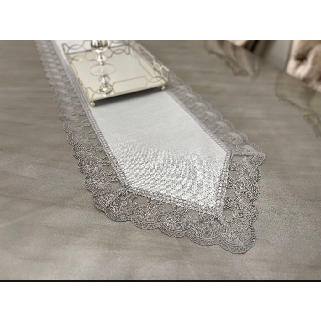 SFR Jute Soft Simli Runner - Gümüş - 140 x 140 cm SSD / Solid State Drive Fiyatı