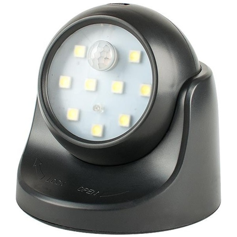 Sge Mihgty Hareket Sensörlü 9 Smd Led 360 Derece Dönen Led Işık Aydınlatma Masa Lambası - 1 m - Beyaz Led Aydınlatmalar Fiyatı