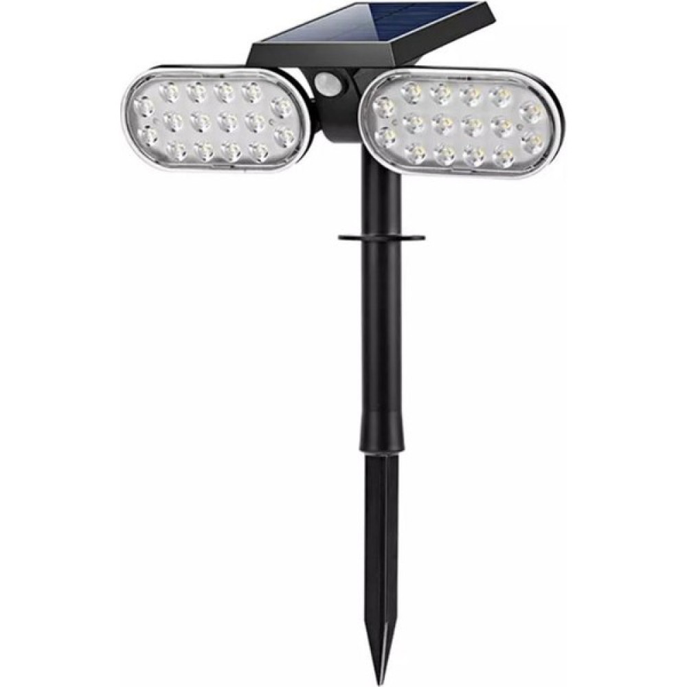 Sge Teknoloji 32 LED Çift Kafa Hareket Sensörlü Güneş Enerjili Bahçe Aydınlatma Solar Bahçe Süsü - Beyaz Dış Mekan & Bahçe Oyuncakları Fiyatı
