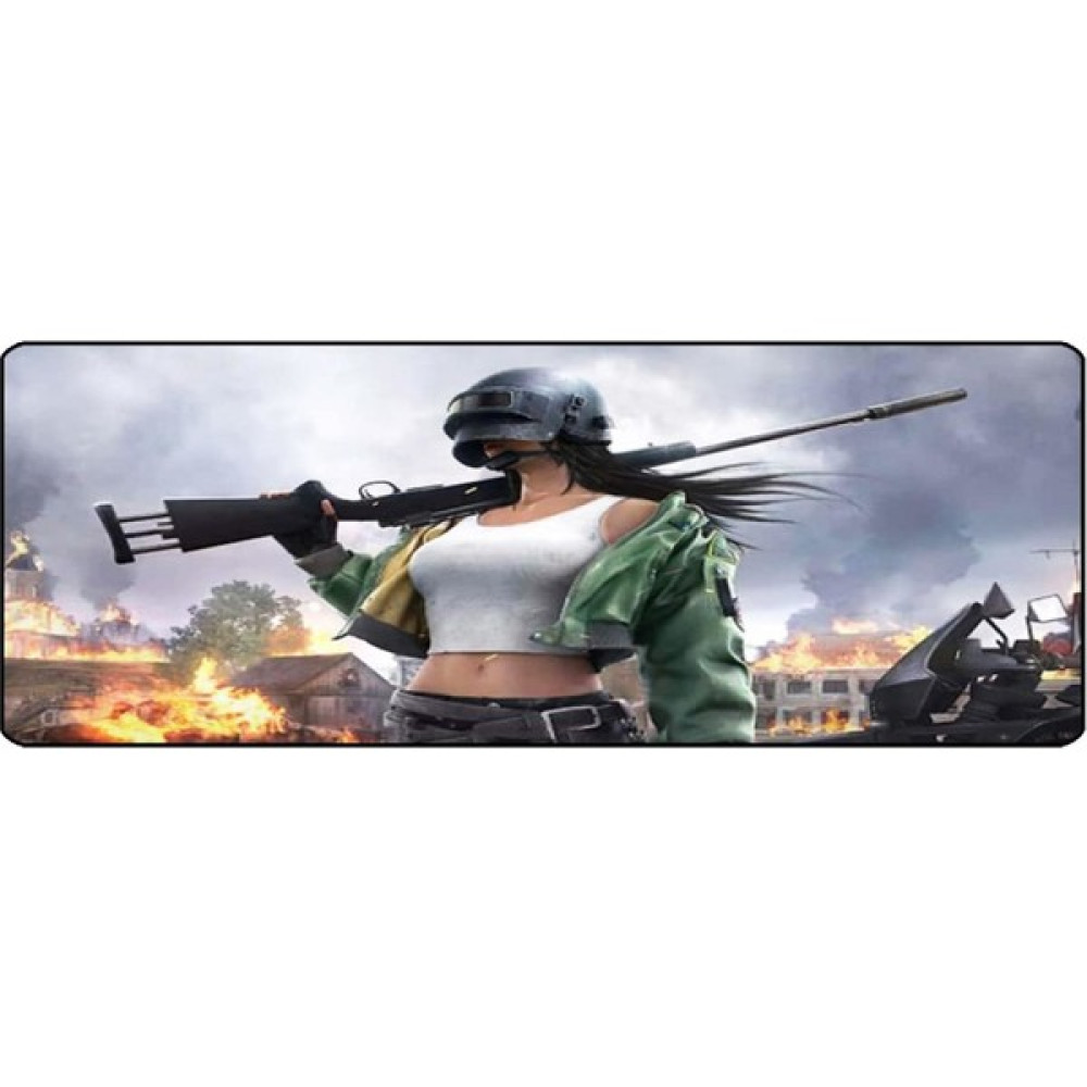 SGE TEKNOLOJİ 70 x 30 cm Pubg Girl Dikişli Kaydırmaz Taban Oyuncu Mouse Pad Mouse Pad Fiyatı