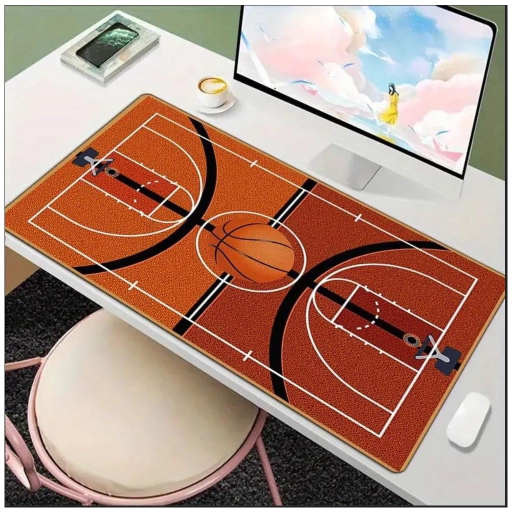 Sge Teknoloji 70X30 cm Basketbol Sahası Temalı Kaydırmaz Taban Speed Yüzey Oyuncu Mouse Pad Gaming Oyuncu Mouse Pad Fiyatı