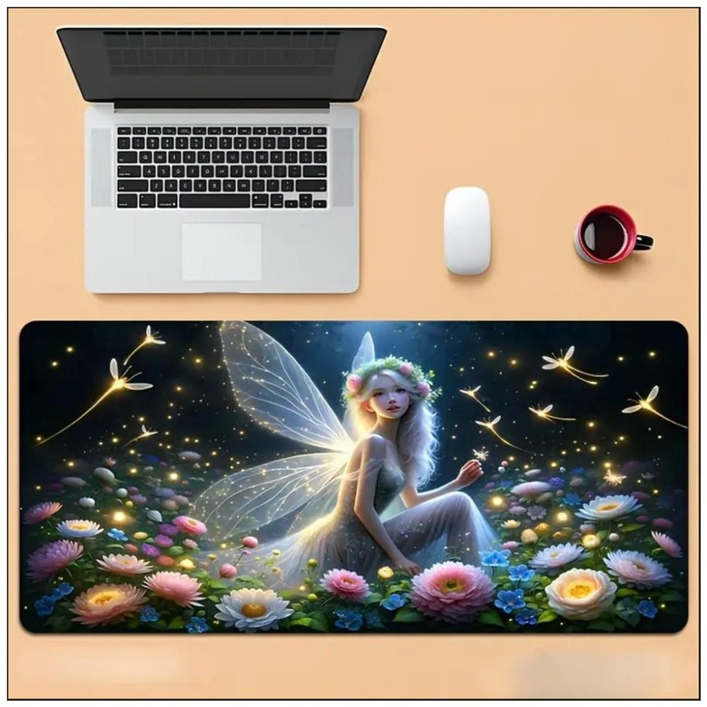 Sge Teknoloji 70X30 cm Peri Kızı Temalı Kaydırmaz Taban Speed Yüzey Oyuncu Mouse Pad Gaming Mouse Pad Fiyatı