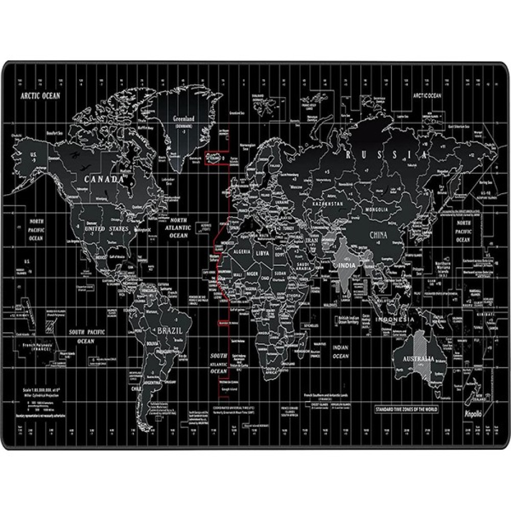 SGE TEKNOLOJİ Dünya 32X24 cm Speed Mousepad Kaymaz Taban Dikişli Oyuncu Gaming Mouse Pad - Gri Mouse Pad Fiyatı