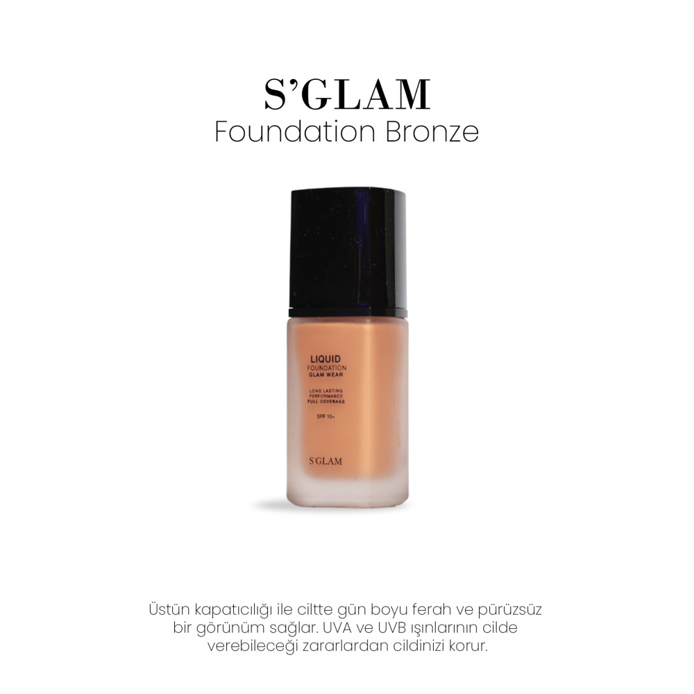 SGLAM Fondöten Bronze(TAN) Spf15 30 ml Fondötenler Fiyatı