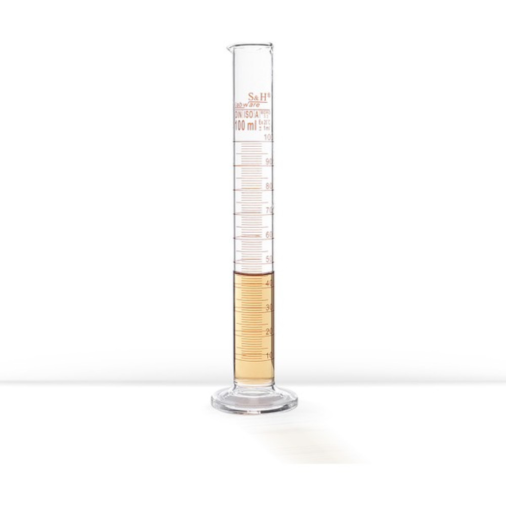 S&H Labware 100 ml Mezür - Şeffaf - Silindirik Okul Malzemeleri Fiyatı