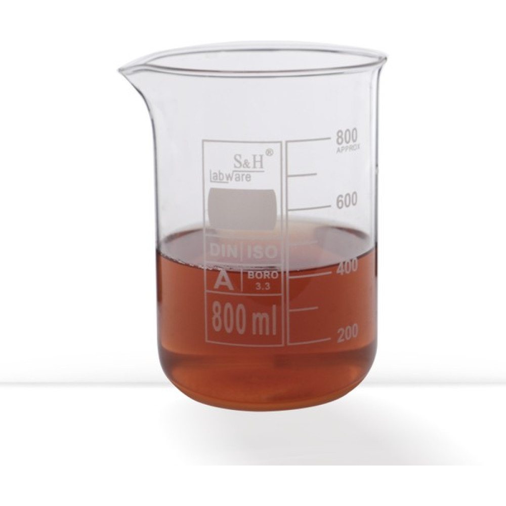 S&H Labware 800 ml Beher - Şeffaf Okul Malzemeleri Fiyatı