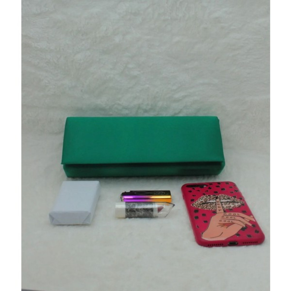 Sh Poly1 Saten Yeşil Abiye Çanta Clutch Portföy Askılı Omuz ve El Çantası Abiye Çanta Fiyatı