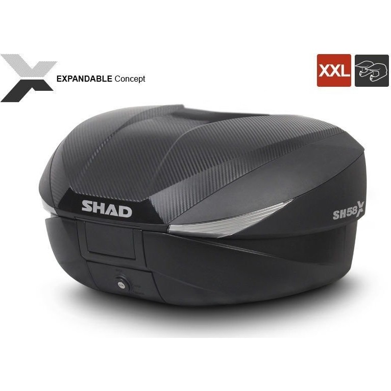 Shad SH-58X Arka Çanta Genişletilebilir 46-52-58 Litre Karbon Kapaklı Dayanıklı Tasarım SSD / Solid State Drive Fiyatı