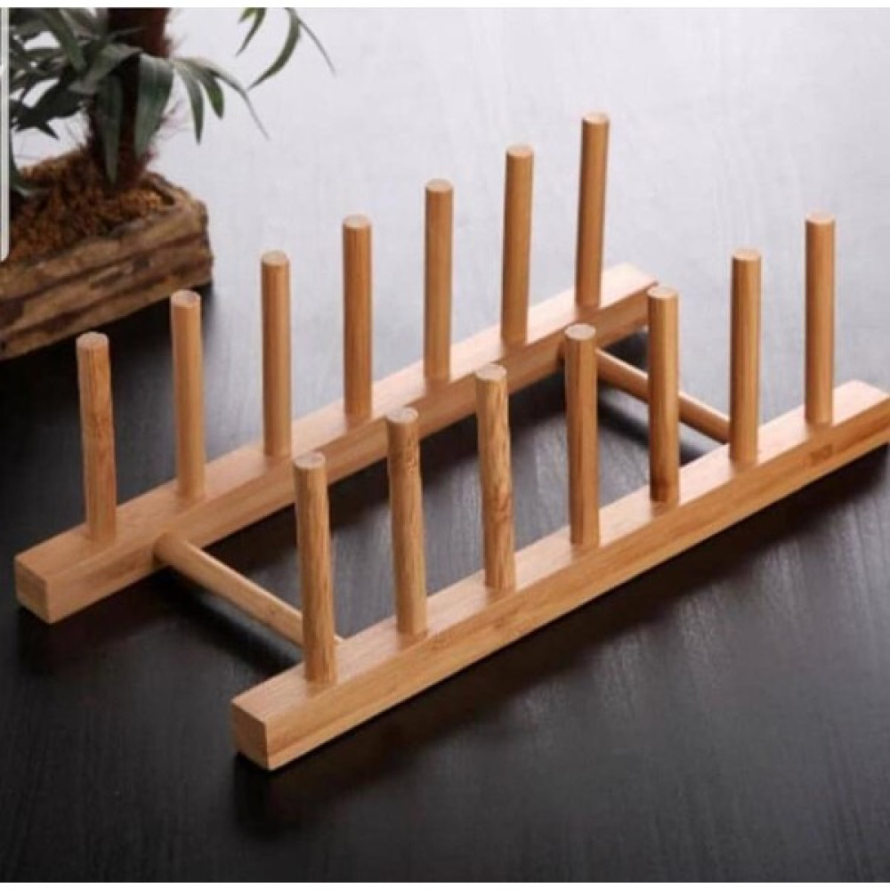Shaddy Goods Bambu Ahşap Tabaklık Pratik Mutfak Gereçleri Fiyatı