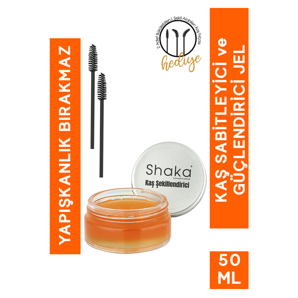 SHAKA Kaş Şekillendirici & Kaş Sabitleyici Wax 50 gr Keratin Ve E Vitamin Içerikli Besleyici Wax Kaş Makyajı Fiyatı