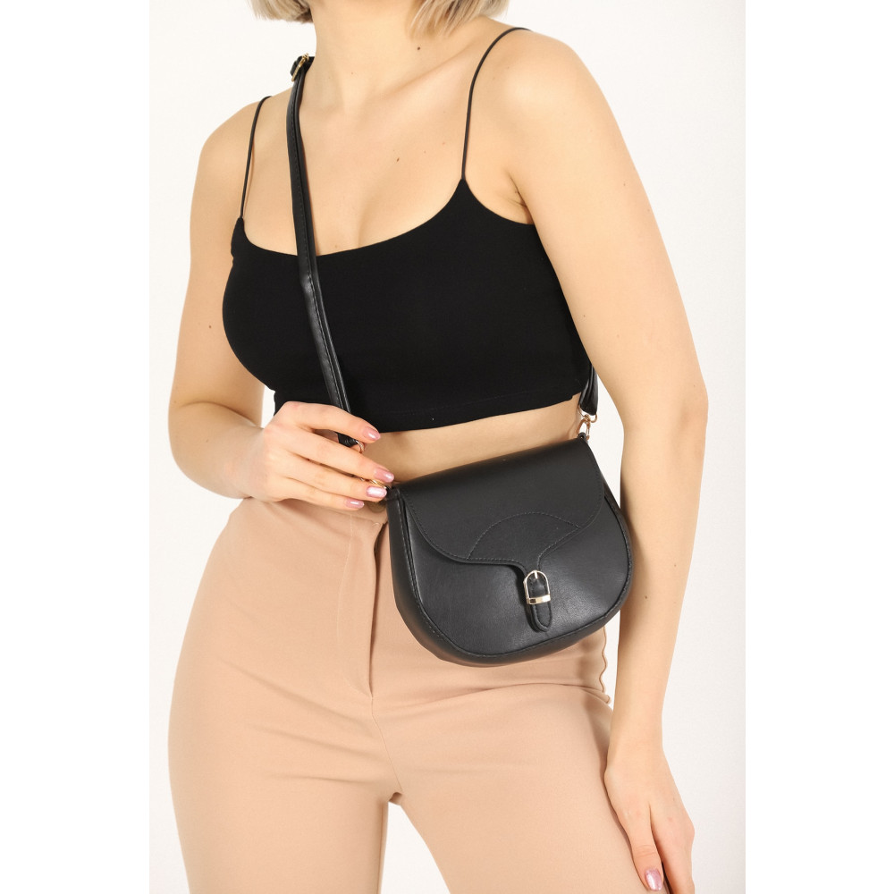 SHAKA Siyah Shk17 Ayarlanabilir Askılı Sade Ve Şık Çıtçıt Kapama Çapraz Omuz Çantası U:16 E:18 G:6 Unisex Çanta & Cüzdan ve Seyahat Çantaları Fiyatı