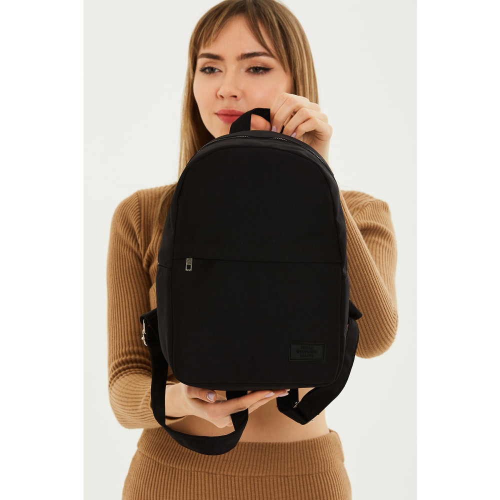 SHAKA Siyah Shk40 2 Bölmeli Ayarlanabilir Askılı Kanvas Kumaş Unisex Günlük Spor Sırt Çantası U:33 E:23 G: Unisex Sırt Çantası Fiyatı
