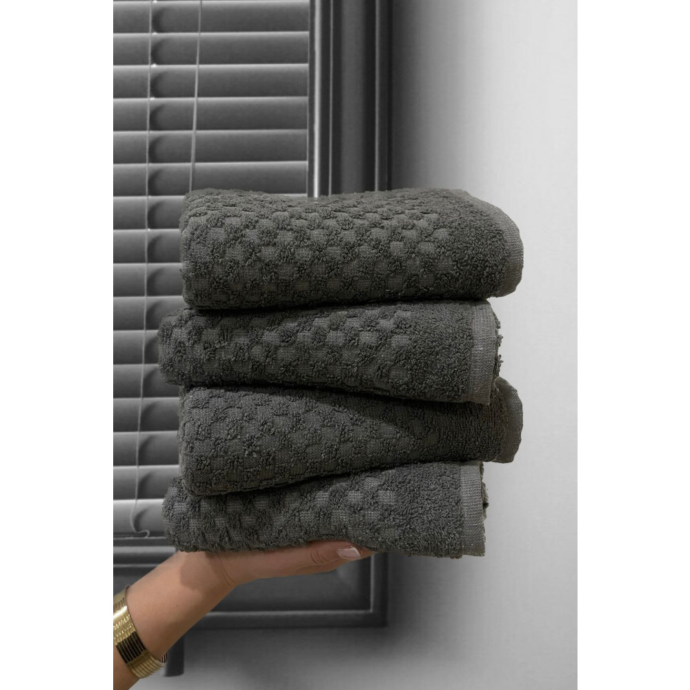 Shal Home %100 Pamuk 4'lü 50 x 90 cm Havlu Seti Banyo Havlusu Fiyatı