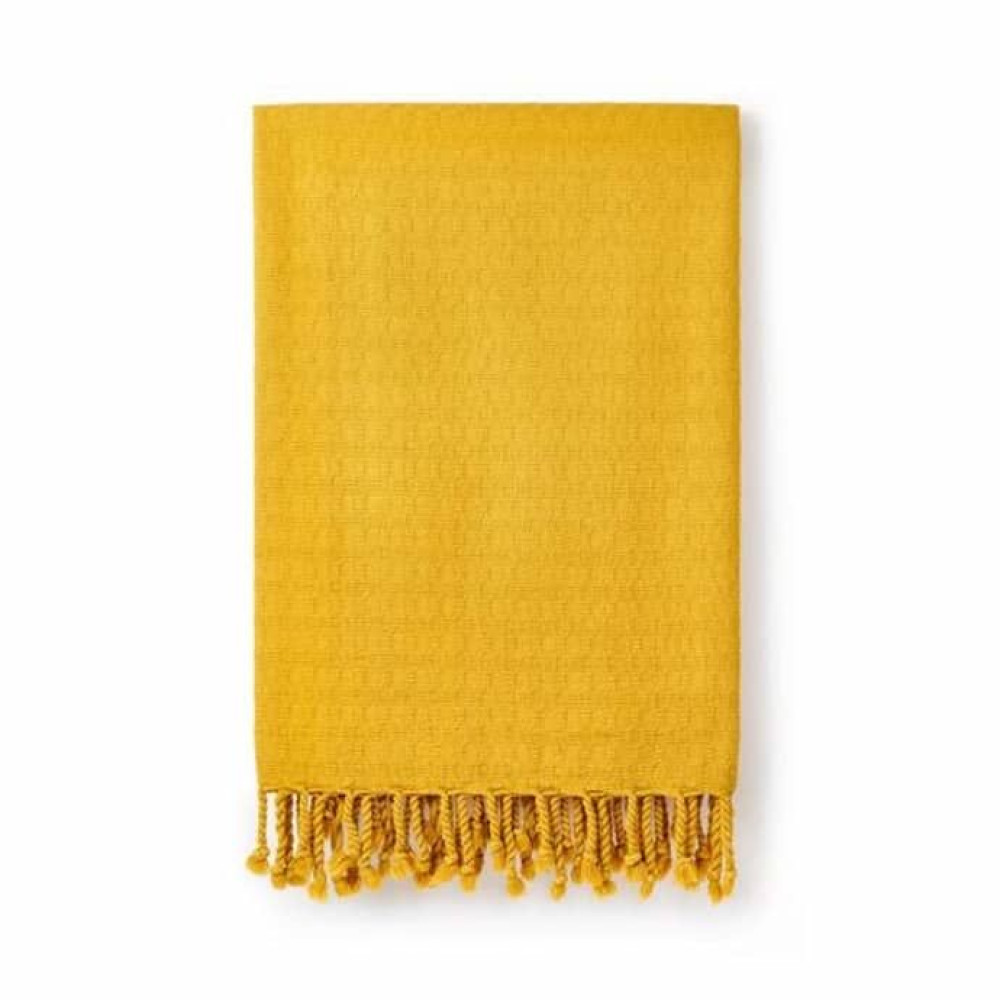 Shal Home %100 Pamuk Peştamal 90 x 170 cm Sarı