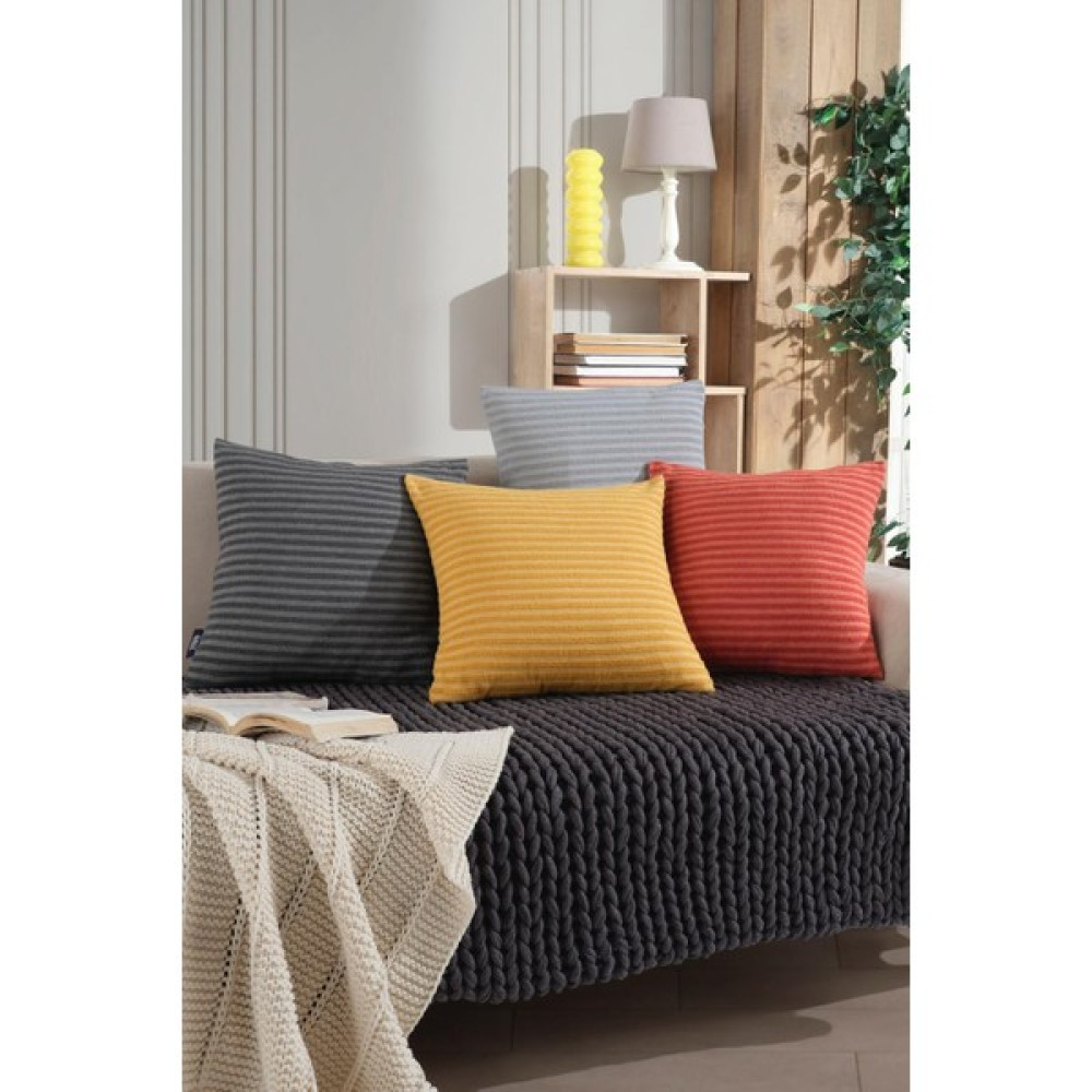 Shal Home 4'lü Soft Yastık & Kırlent Kılıfı - 44 x 44 cm - Karışık Kırlent / Mobilya Yastığı Fiyatı