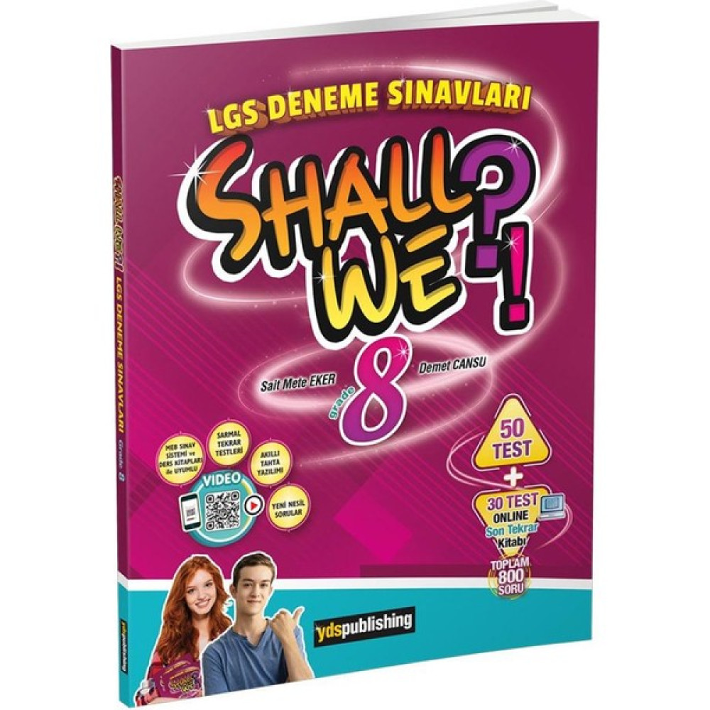Shall We?! Lgs Deneme Sınavları Grade 8 Yabancı Dil Kitapları Fiyatı