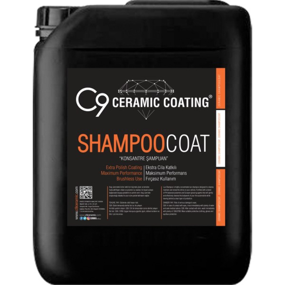 Shampoo Coat - Lüks Şampuan 20 Lt Oto Yıkama Ürünleri Fiyatı