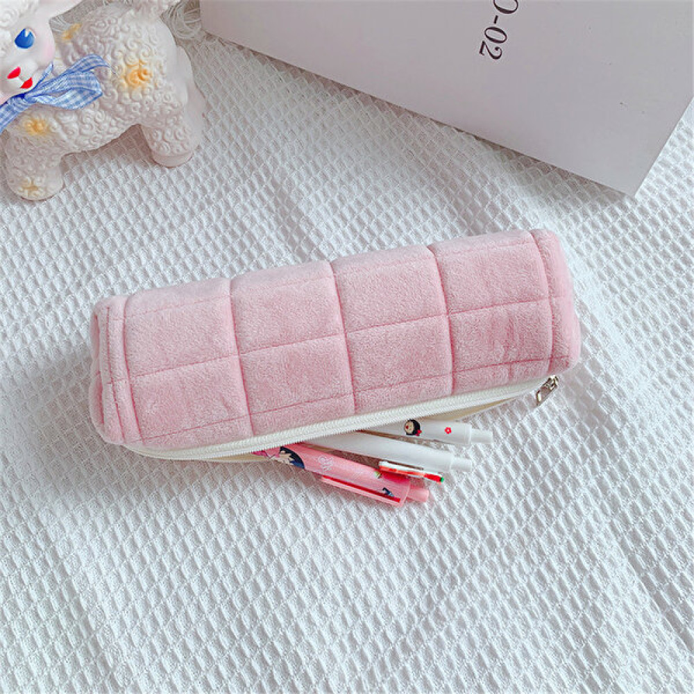 Shanghe Yastık Yastık Çanta Kalem Kutusu Tuval Sevimli Öğrenci Saklama Çantası Yumuşak Çok Fonksiyonlu Kozmetik Çantası Büyük Kapasiteli Kırtasiye ... Kalemlik (Kalem Kutusu) Fiyatı