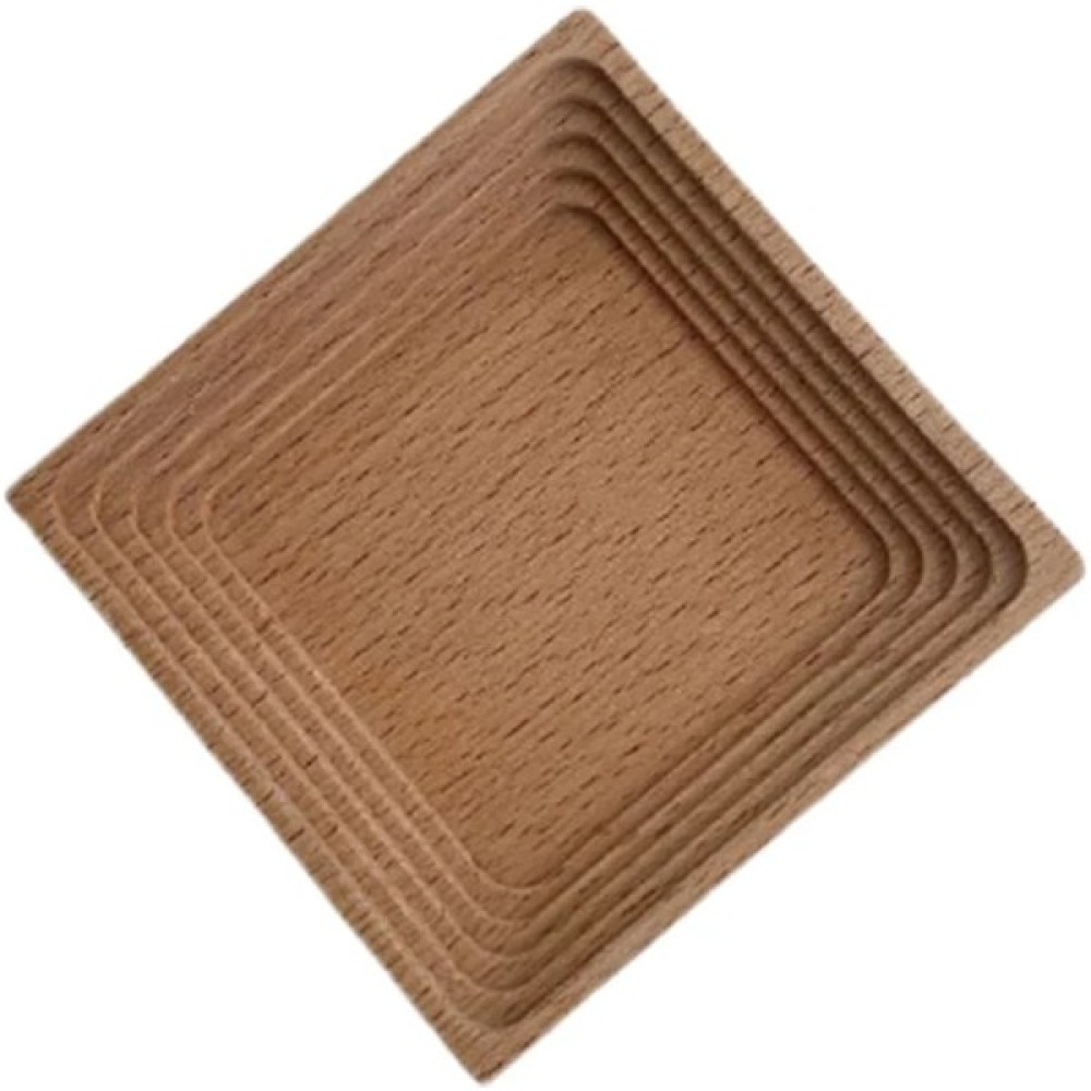 Shanhua Shop No.5 Tarzı Iskandinav Ahşap Palet Su Dalgalanma Breadboard Tepsisi Çay Bardağı Tabağı Tepsileri Meyve Depolama Paleti Aromaterapi Depo... Sepet Fiyatı