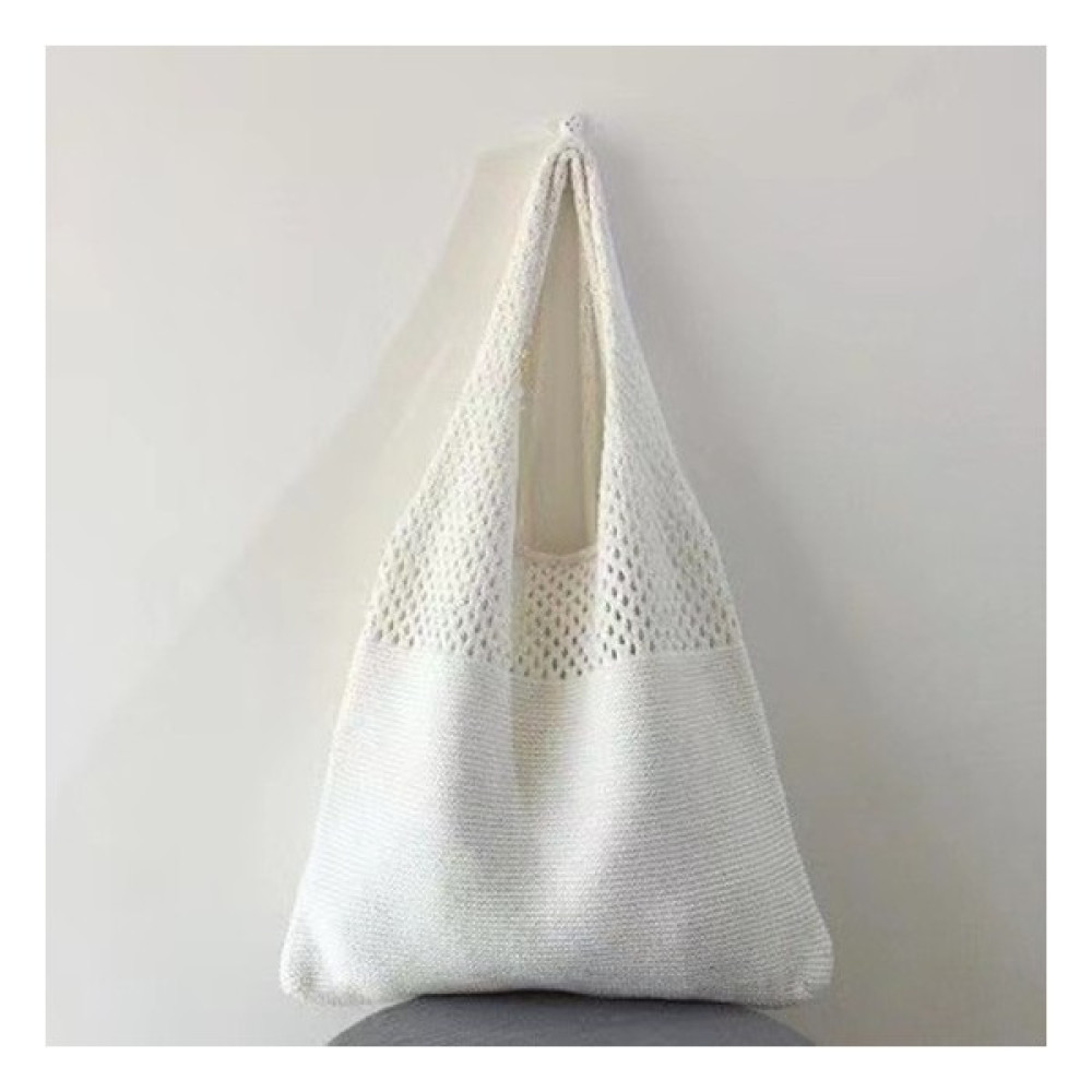 Shanxiu Store Dokuma Hasır Rattan Içi Boş El Çantası Büyük Kapasiteli Yumuşak Polyester Kumaş Tote Çanta (Yurt Dışından) Bayan Çanta ve Cüzdan Fiyatı