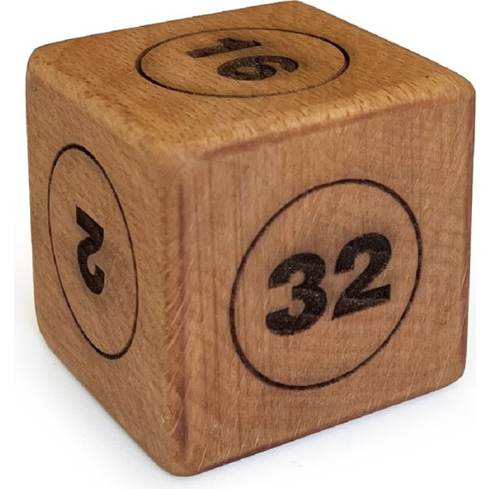 Shark Anatolia Ahşap Vido Zar Doubling Cube 45X45MM Tavla Fiyatı