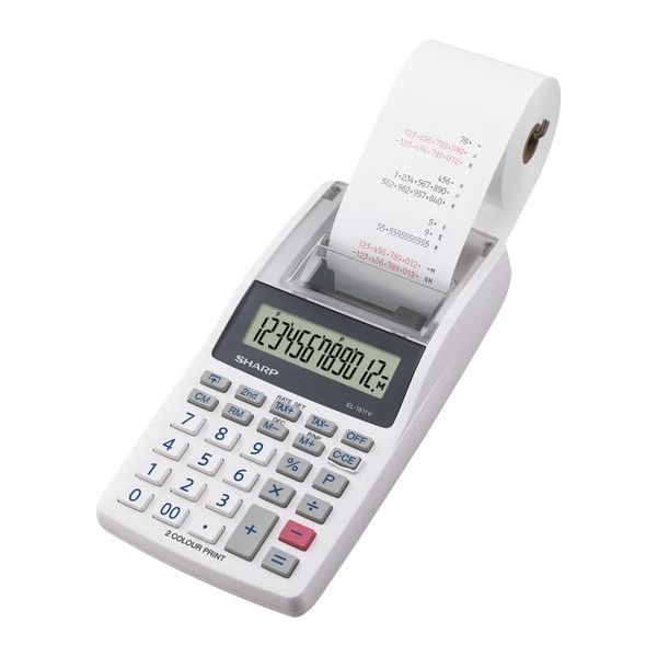 Sharp EL-1611V 12 Hane Şeritli Hesap Makinesi (Adaptör Dahil) Hesap Makinesi Fiyatı