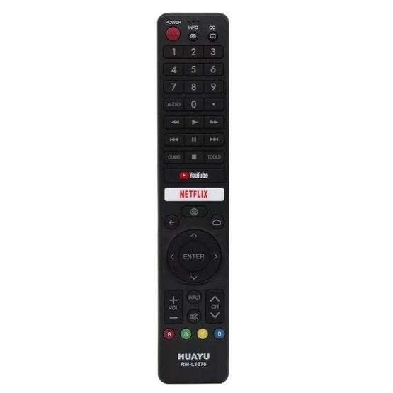 Sharp RM-L1678 Huayu Netflix-Youtube Tuşlu Lcd-Led Tv Kumanda
