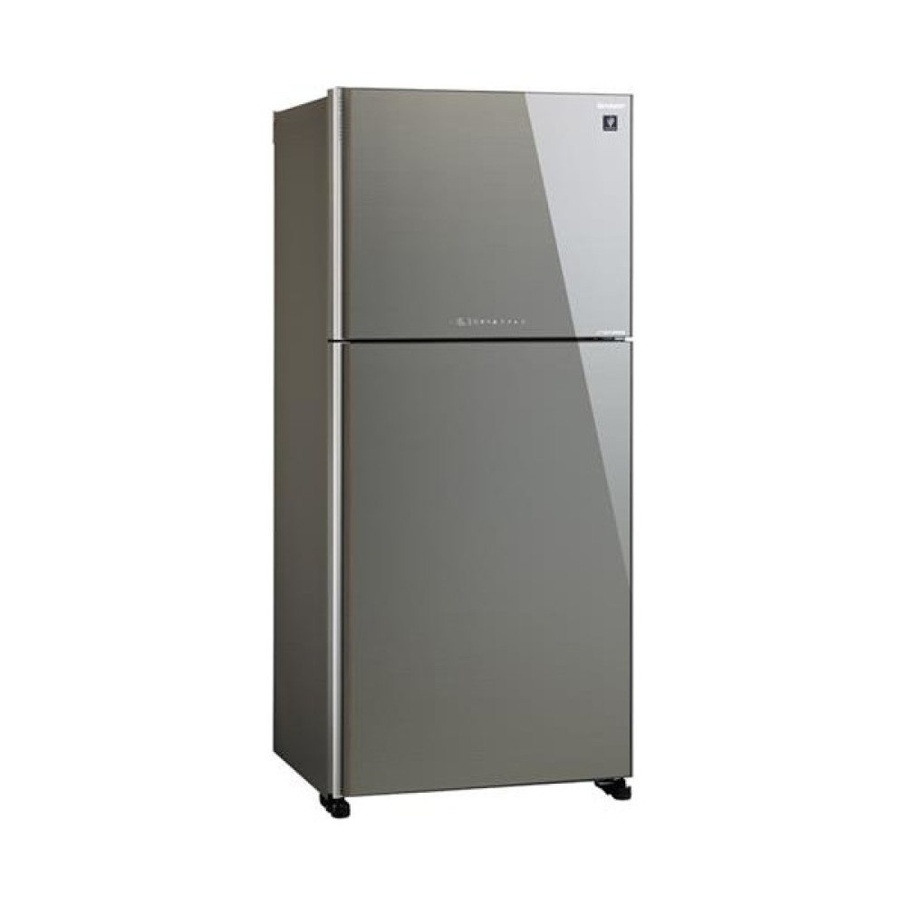 Sharp SJ-XG690G-SL 556 Litre No-Frost Cam Kapılı Buzdolabı Buzdolapları Fiyatı