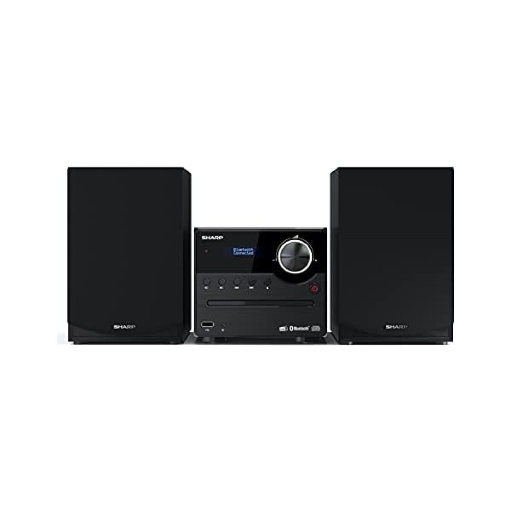 Sharp XL-B517D (Bk) Stereo Ses Sistemi (45 Watt, Dab+ ve Fm Tunerli Dijital Radyo, Bluetooth),Siyah Müzik Seti Fiyatı