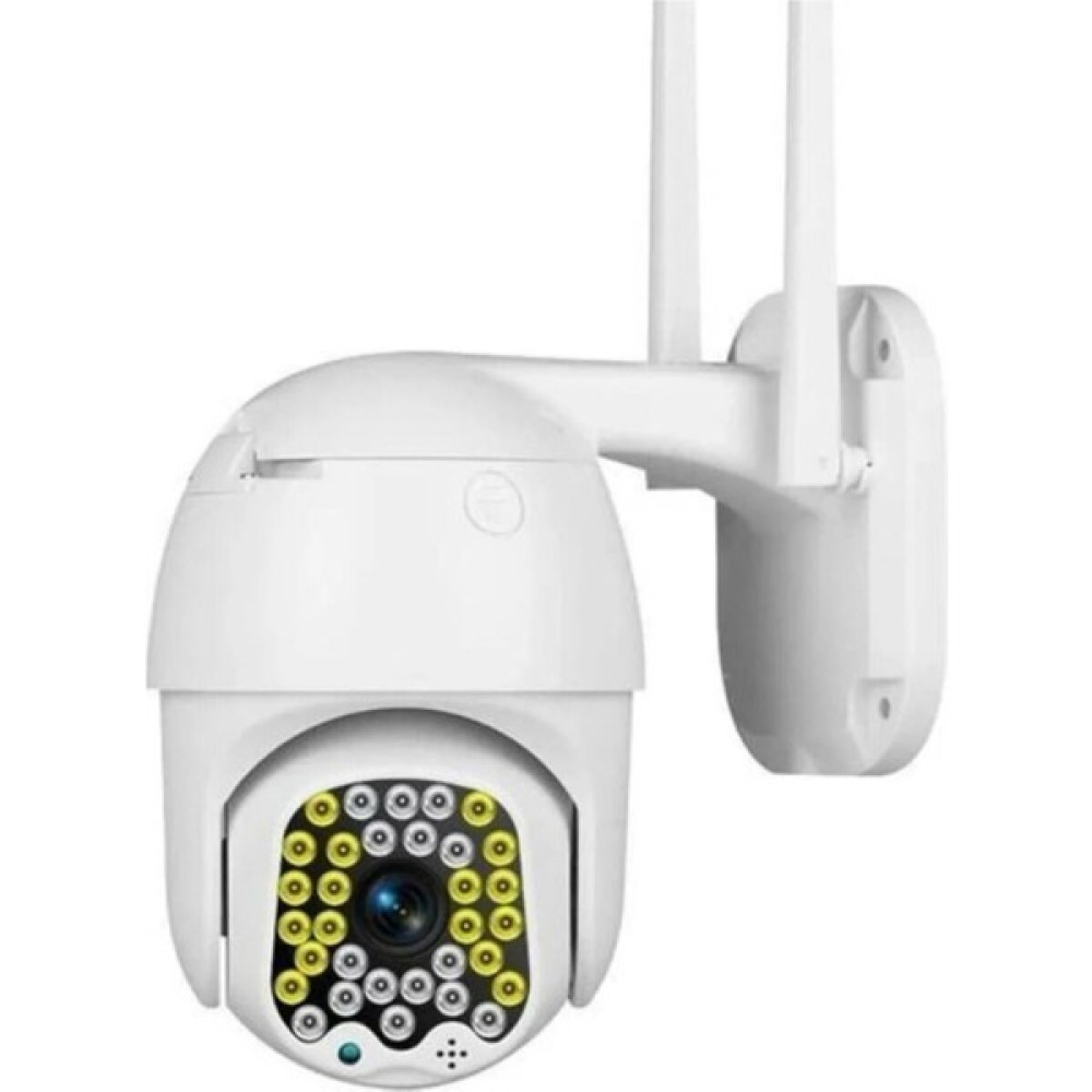 Sharpa Wifi Kontrollü Hp Kamera 1080P Hd 2 mp 360° Akıllı Güvenlik Kamerası Sd Kart Girişli Çift Led'li - Beyaz Diğer Fiyatı