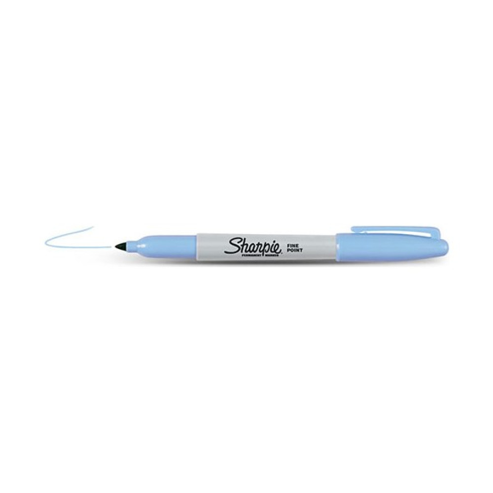 Sharpie Fine Permanent Yuvarlak Uç Açık Mavi 1785163 Keçe Uçlu Kalem Fiyatı