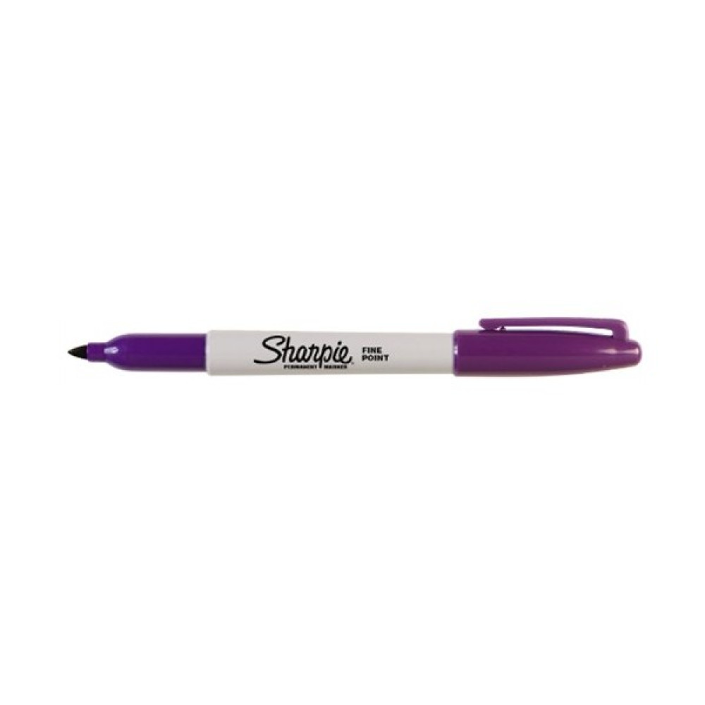 Sharpie Kalem Fine Yuvarlak Uç Permanent Markör - Mor Keçe Uçlu Kalem Fiyatı