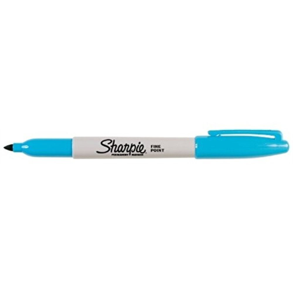 Sharpie Kalem Fine Yuvarlak Uç Permanent Markör - Turkuaz Mavi Keçe Uçlu Kalem Fiyatı