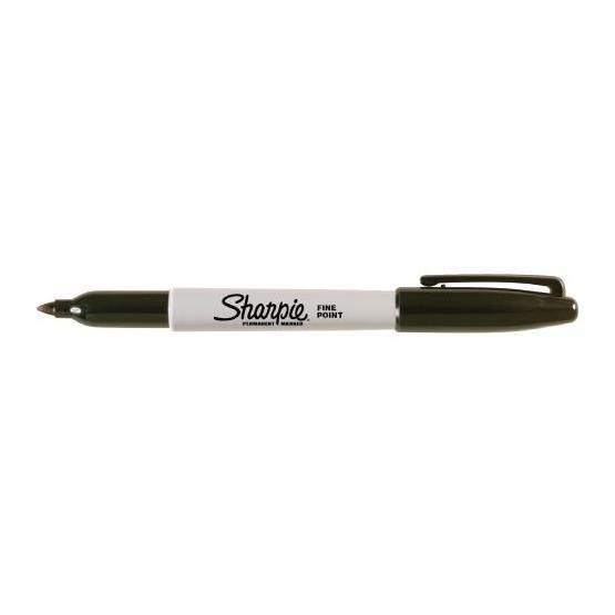Sharpie Siyah Permanent Marker Çizim Kalemi