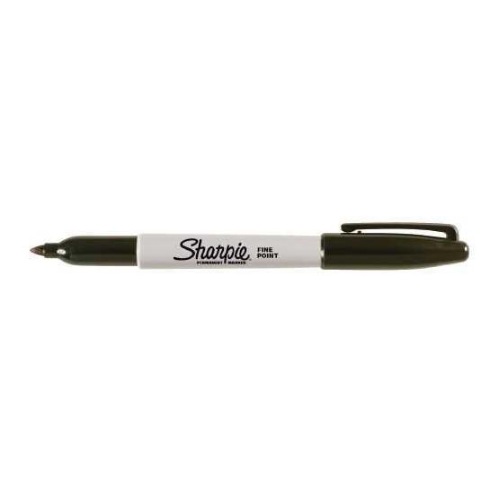 Sharpie Siyah Permanent Marker Çizim Kalemi