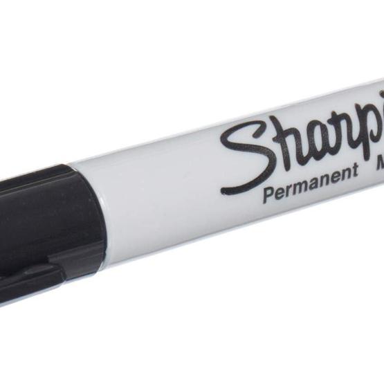 Sharpie Siyah Permanent Marker Çizim Kalemi