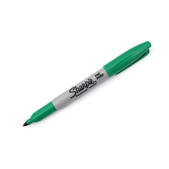 Sharpie Yeşil Permanent Marker Çizim Kalemi
