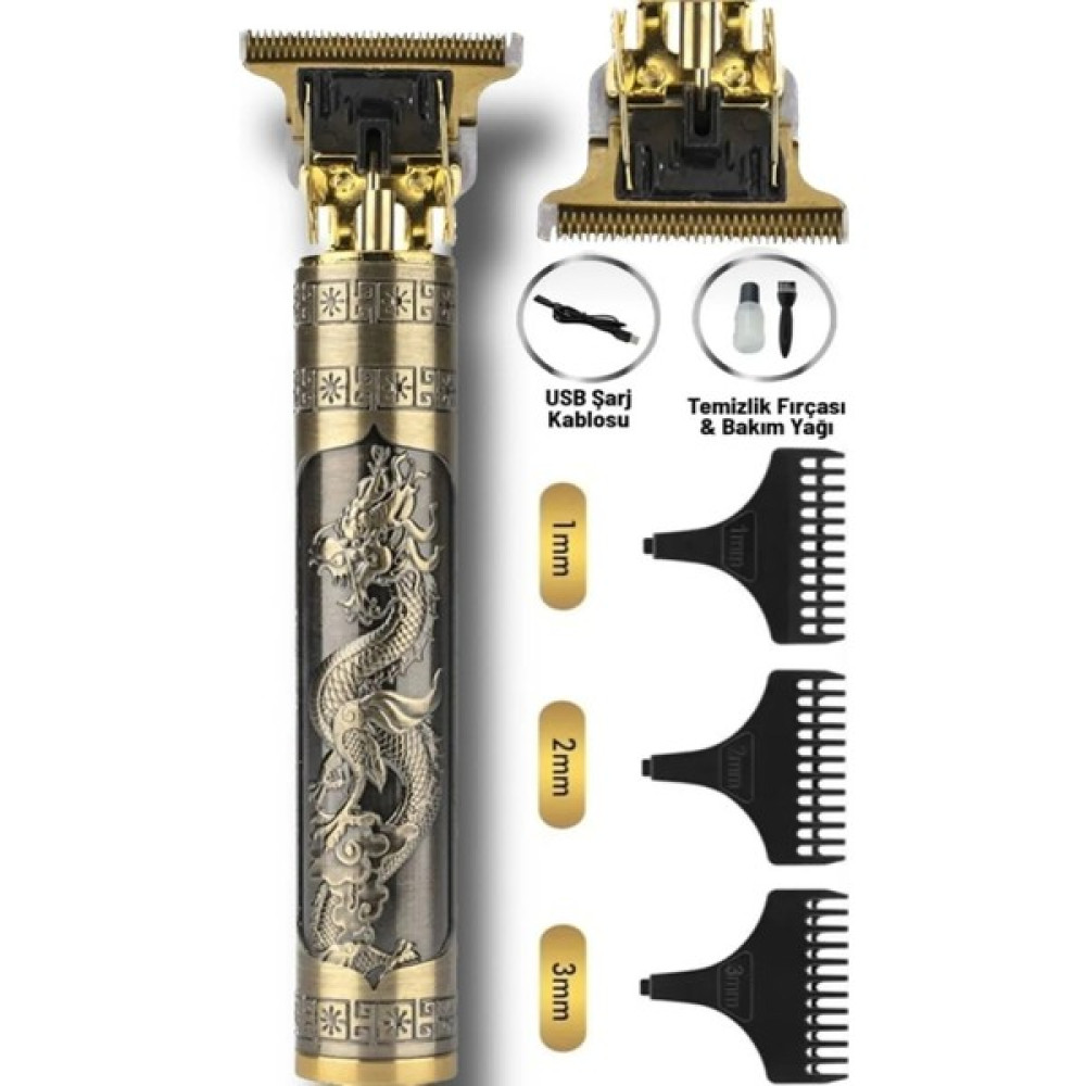 shavingtech Dragua Profesyonel Saç Sakal Ense Çizim Tüm Vücut Tüyü Lazer Öncesi Tıraş Makinesi SHW52666 - Sarı Erkek Tıraş Ürünleri Fiyatı