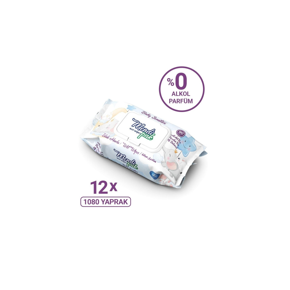 Shays Sağlık Mendi Pak Islak Havlu 90lı - 12 X 90lı - 1080 Adet Bebek Mendil-Islak Mendil Fiyatı