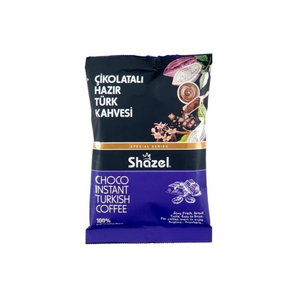 Shazel Çikolatalı Hazır Türk Kahvesi 3 x 100 gr - 300 gr Kahve Fiyatı